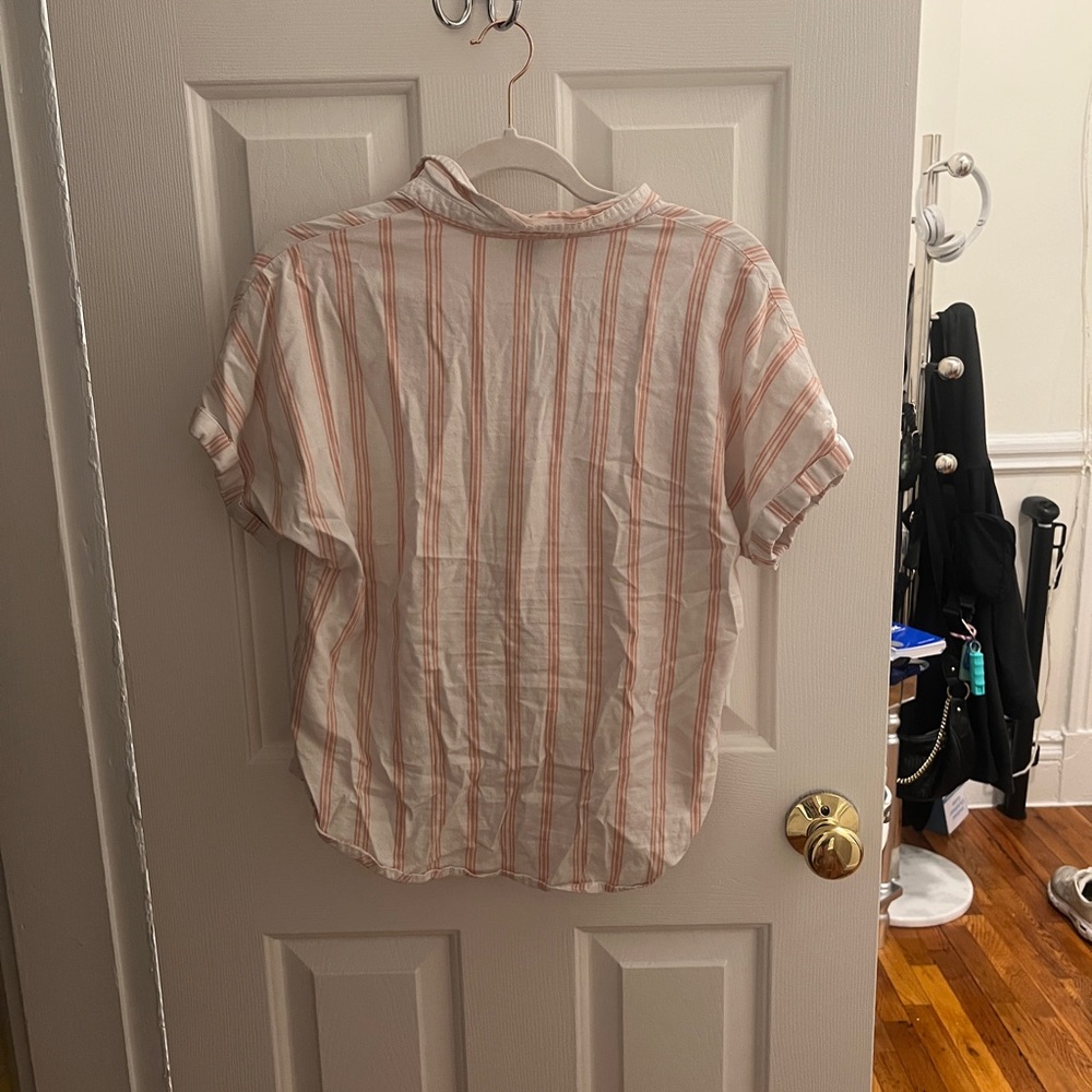 Universal Thread Striped Button-Up Shirt - Picture 3 of 4